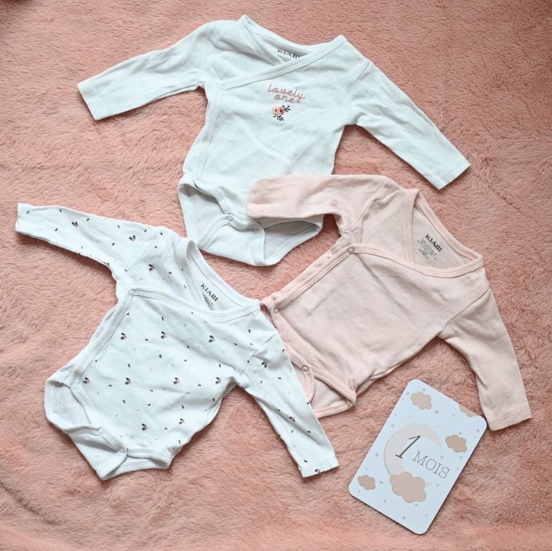 Lot de 3 bodys