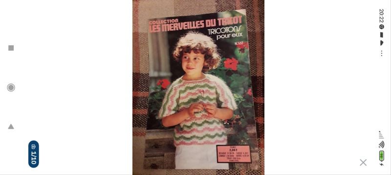 Magazine les merveilles du tricot