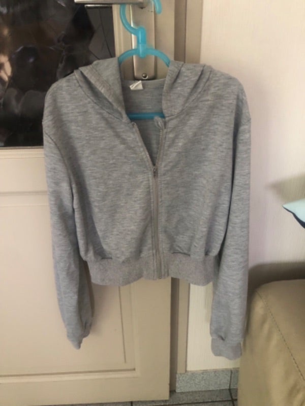 Gilet zippe gris