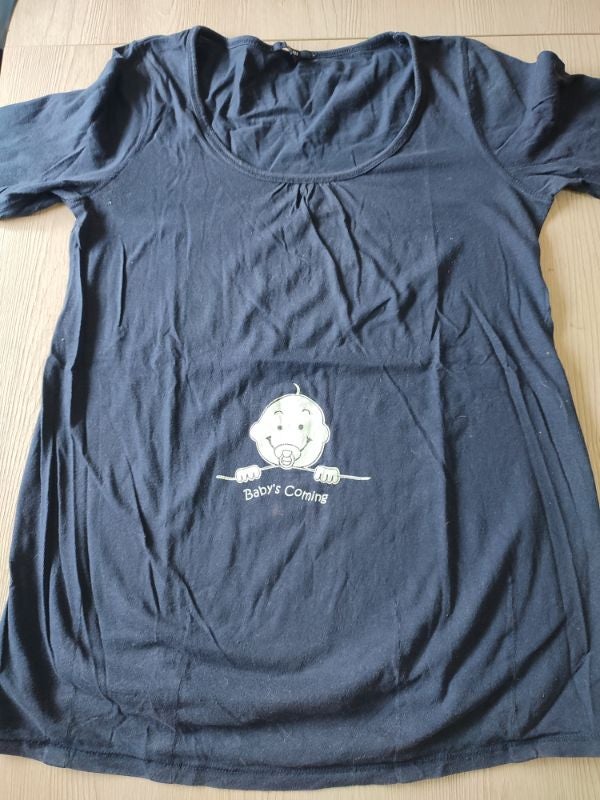 tee shirt manches longues "Baby's coming"