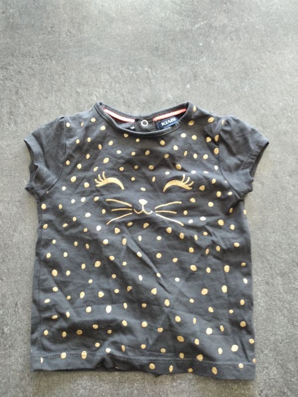 Tee-shirt à pression fille