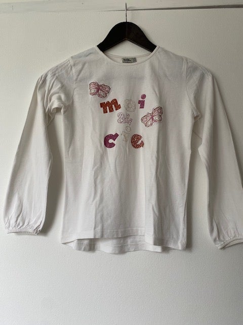 T-shirt manches longues papillons