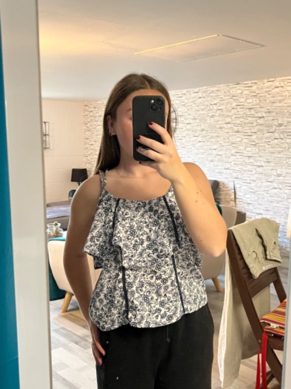Top été fleurie S Jennyfer