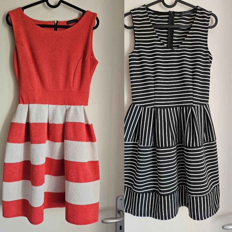 Lot de 2 robes sans manches