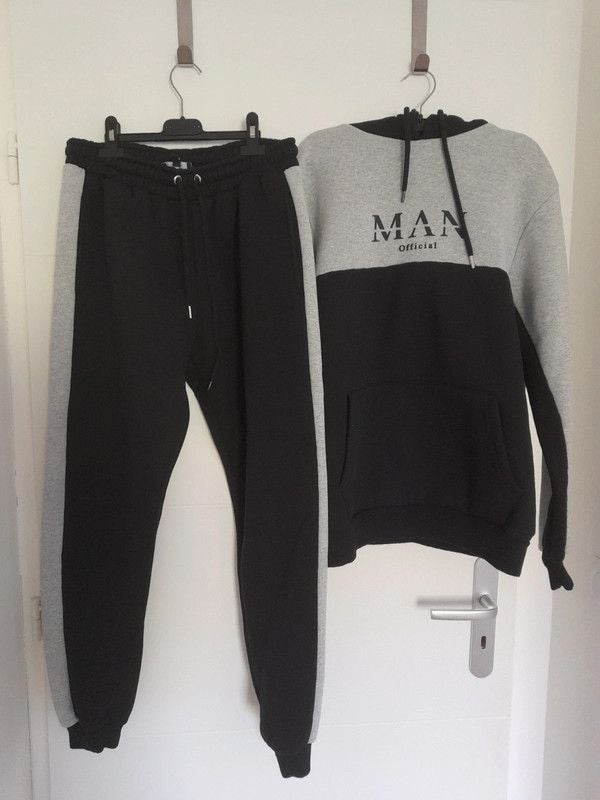 Survêtement pantalon et sweat à capuche molletonné taille M BoohooMan