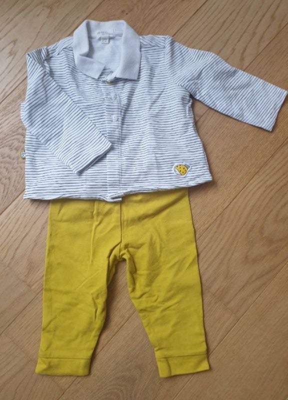 Ensemble 12 mois mixte jaune