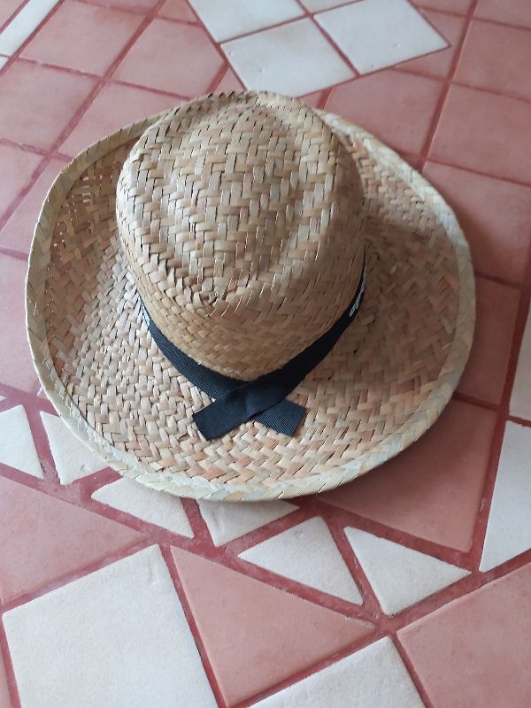 Chapeau paille unisexe 53/54/55