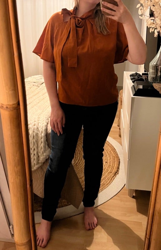 Blouse cuivre