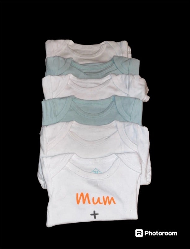 🧸 lot de 6 bodies manches courtes 🧸