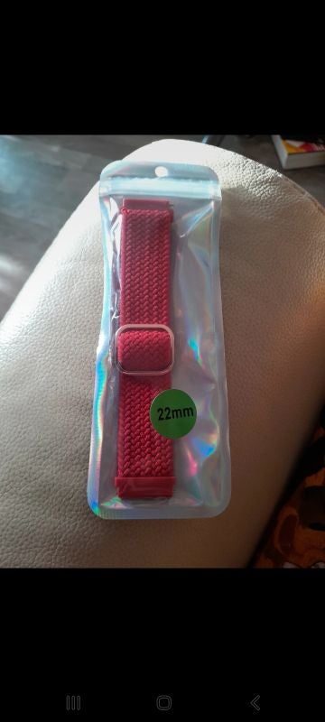 Bracelet de montre rouge