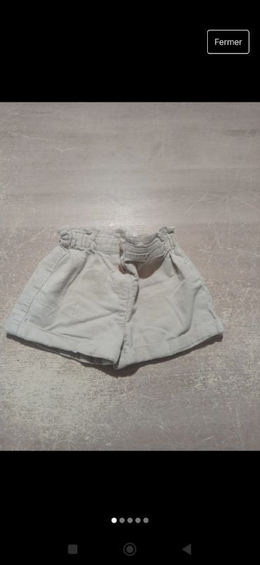 Short velours