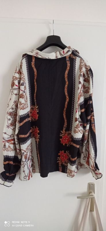 Blouse avec col polo