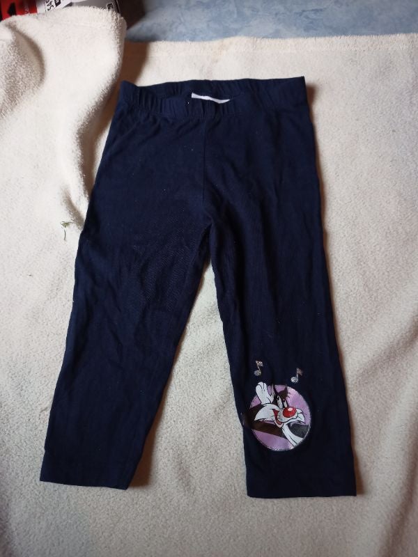 Legging 3/4 6 ans neuf