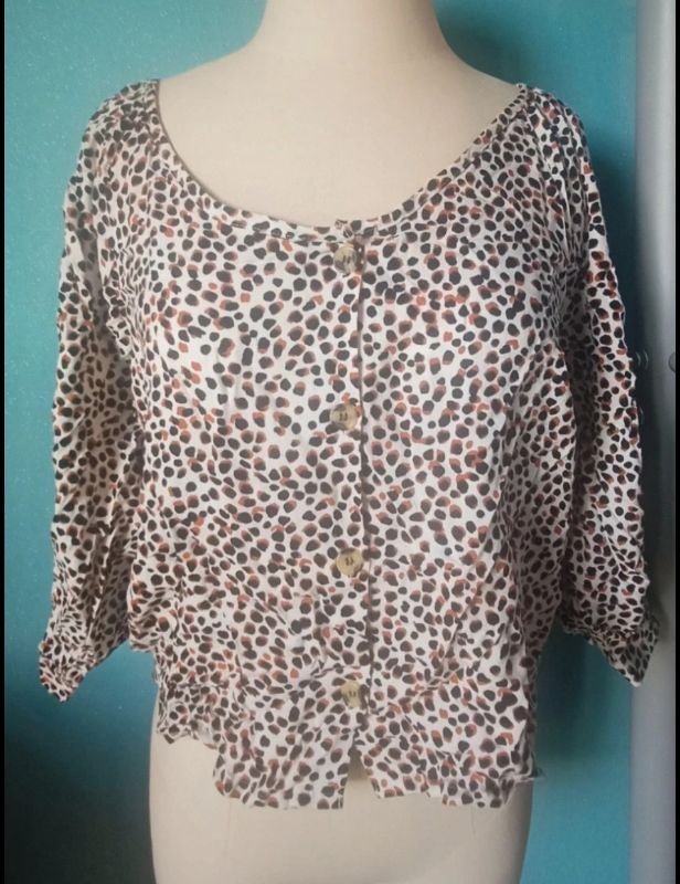 Blouse léopard eldys Xl