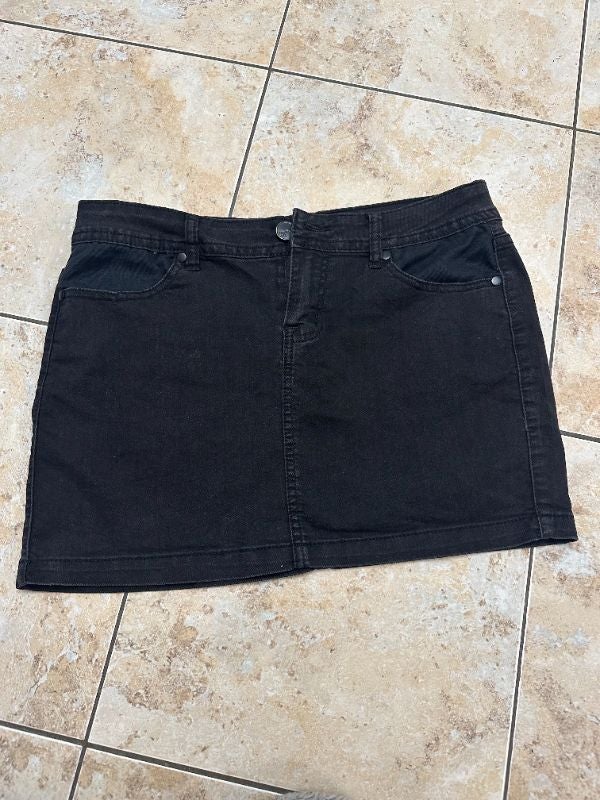 Jupe en jeans noire MIM - Taille 40