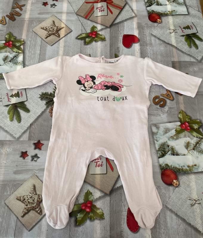Pyjama Minnie fille taille 6 mois