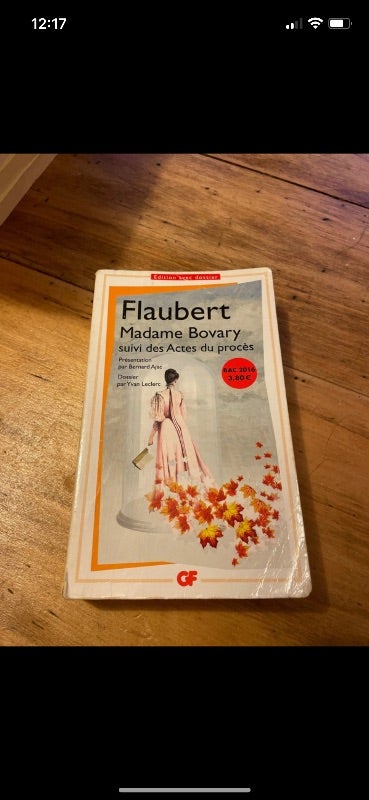 Livre Madame Bovary