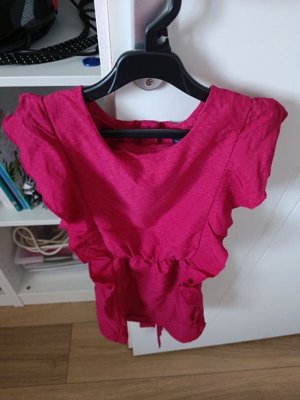 Robe fuchsia