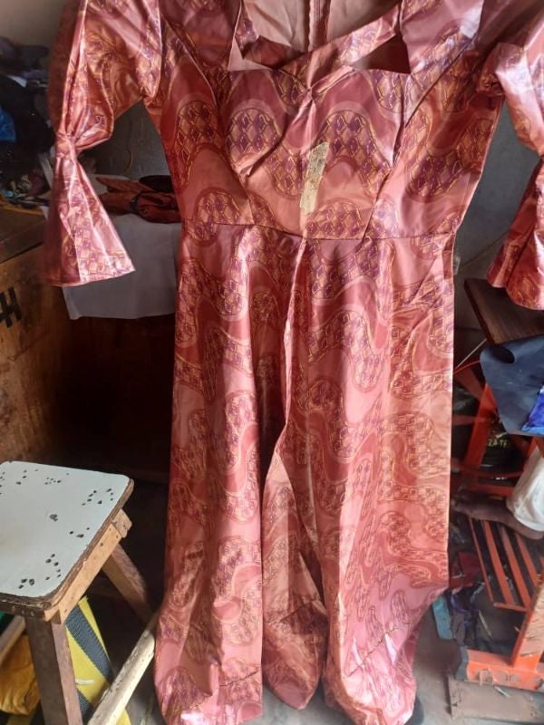 Robe femme bazin