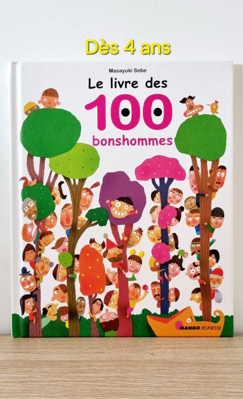 Livre jeunesse "Le livre des 100 bonshommes"