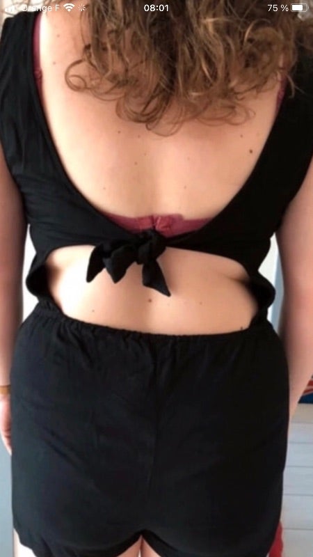 Combishort noir