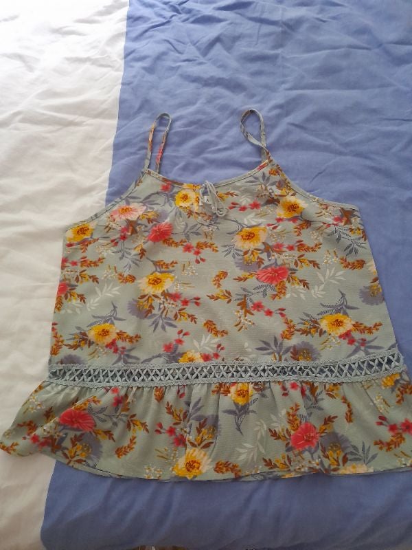 Haut fleuri