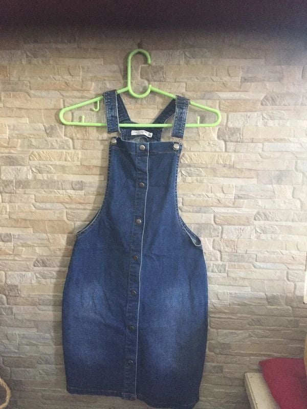 Robe salopette Jean FPC 16A