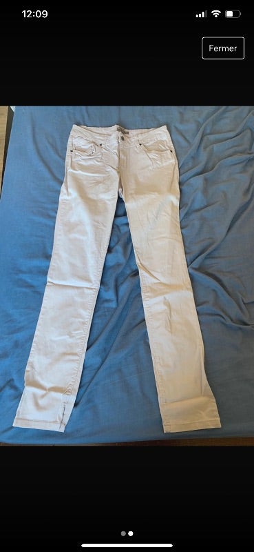 Jean blanc