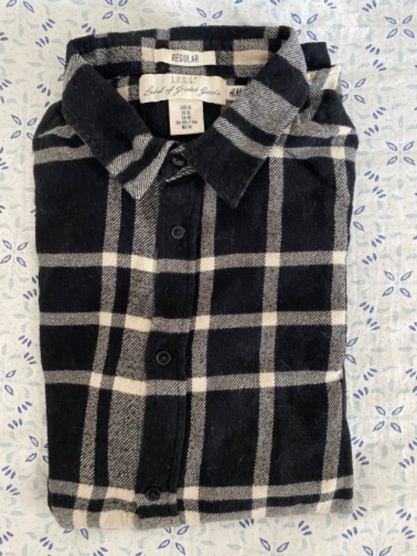 Chemise à carreaux