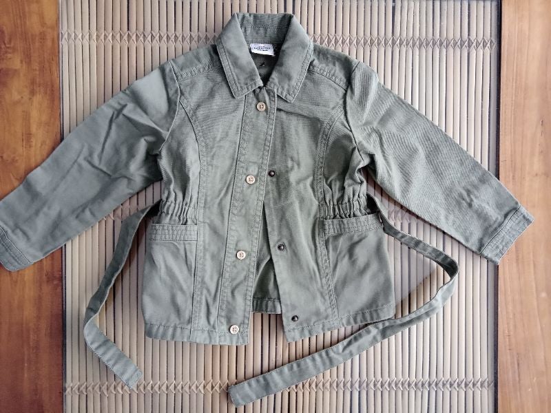 Veste saharienne neuve 24 mois Kaki Verbaudet