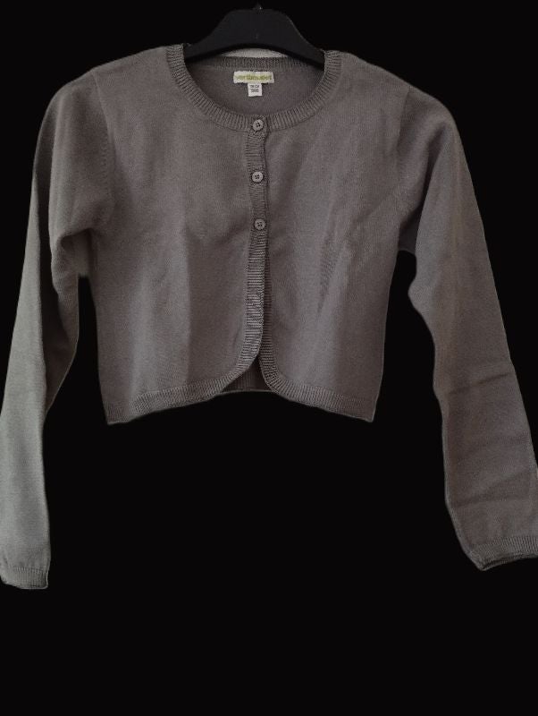 Gilet boléro fille 10 ans neuf gris anthracite