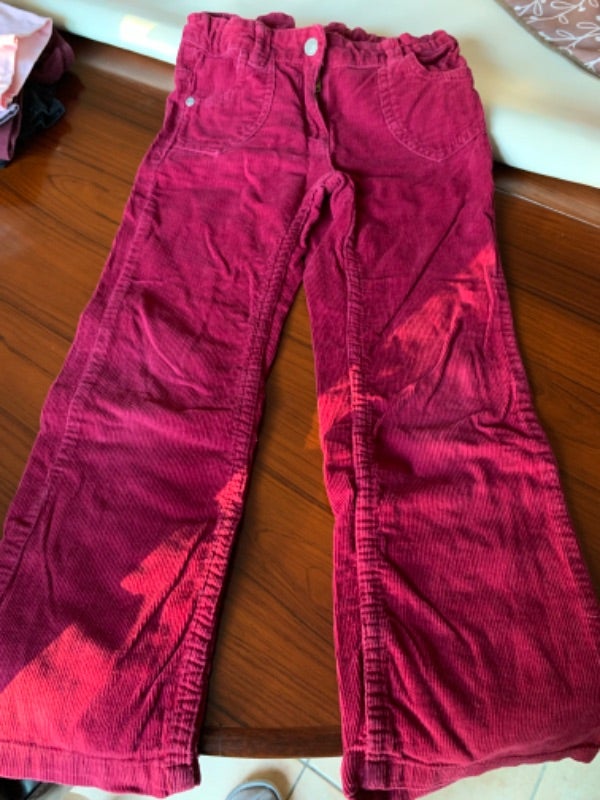 Pantalon style velours - 6 ans