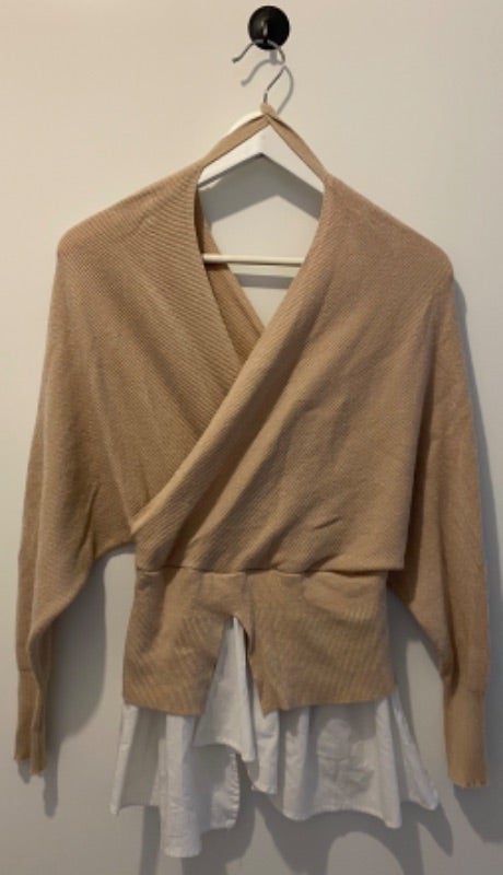 Pull en V taille unique