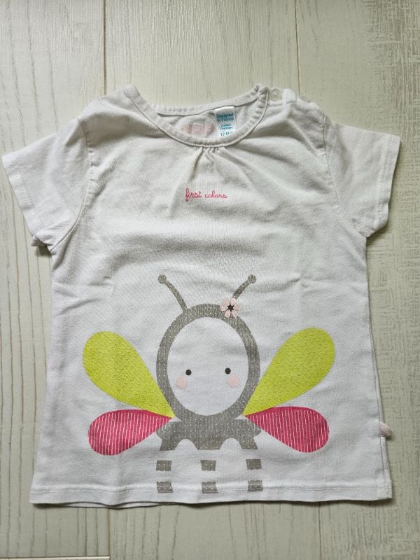 Tee-shirt fille 12 mois