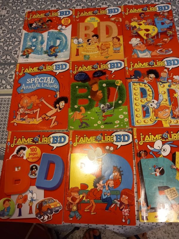 BD "j'aime lire