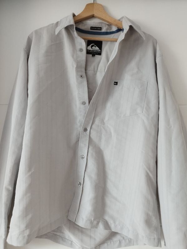 Chemise bleu-gris