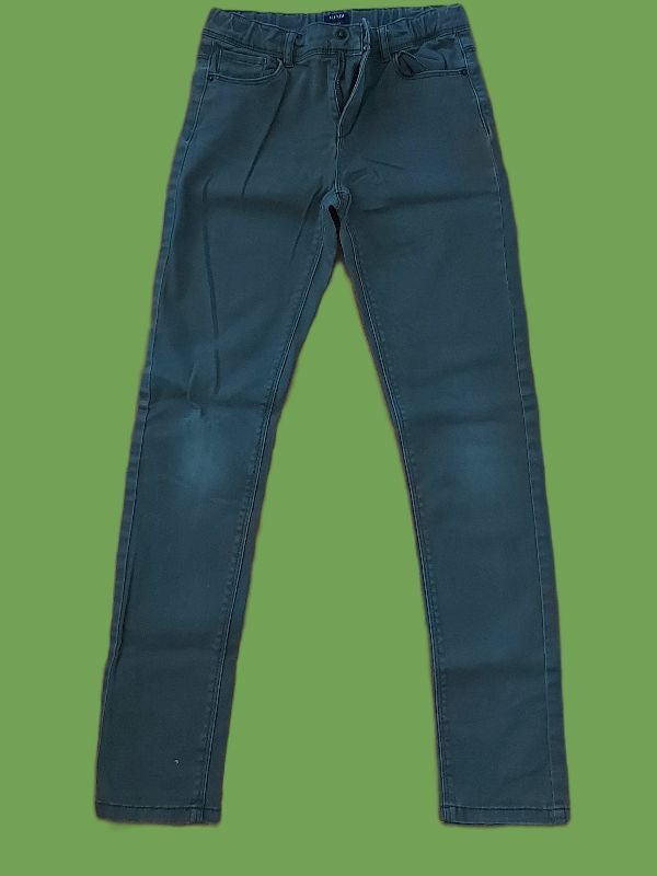 Pantalon jean slim fit fille 12 ans kaki