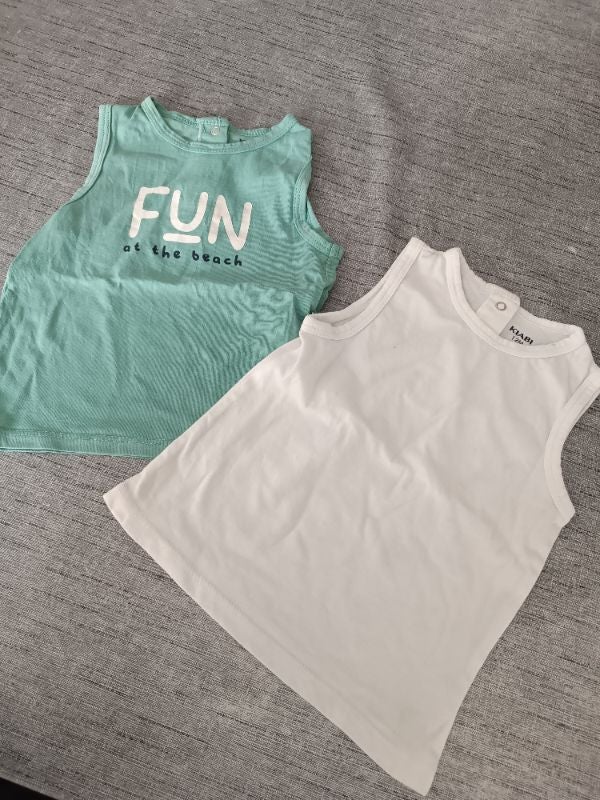 Lot de deux t-shirt garçon 12 mois