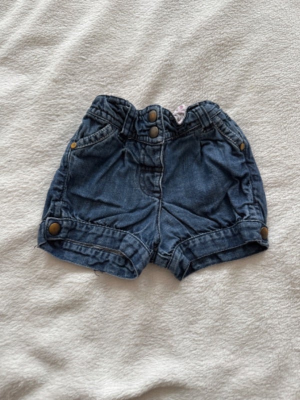 Short en jeans
