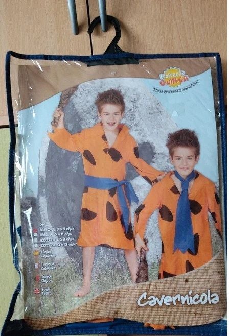 Déguisement garçon 3-4 ans Homme des cavernes