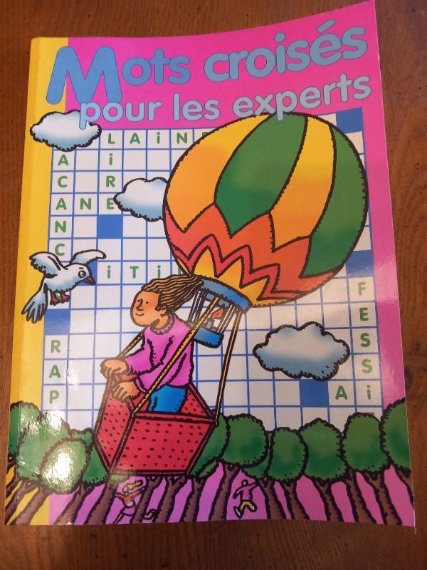 Livre mots croisés pour les experts
