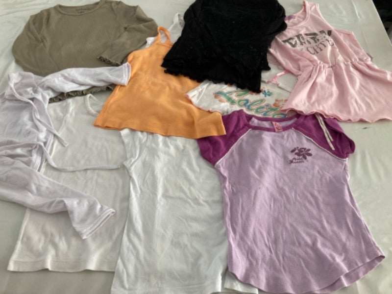 Lot tee-shirts fille