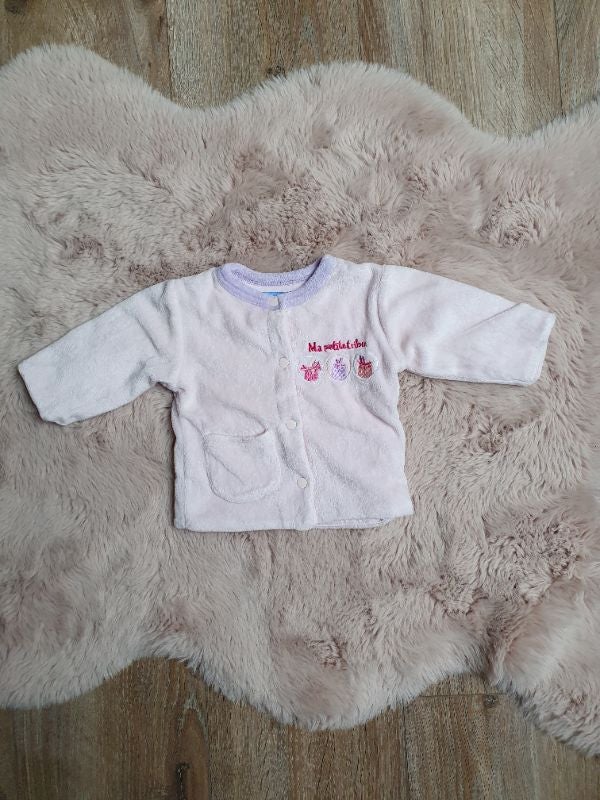 Gilet naissance fille