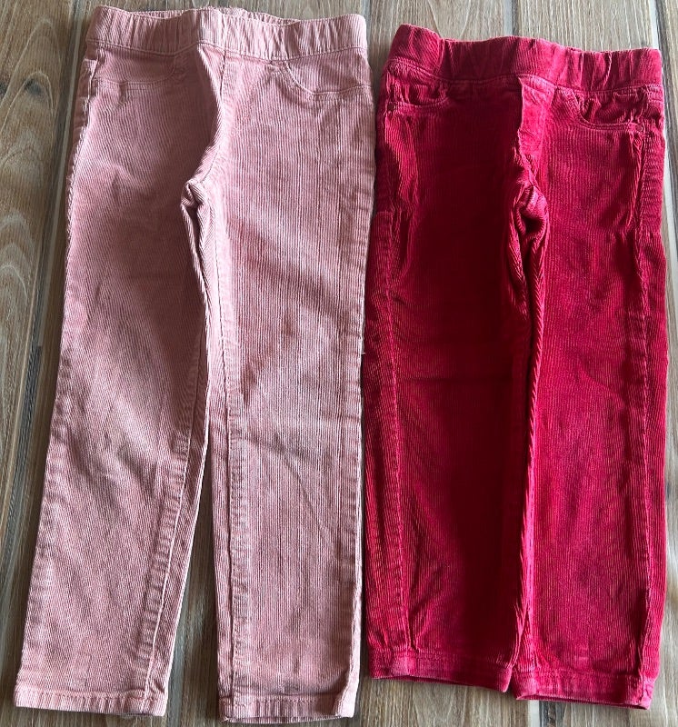 2 pantalon fille taille 2,3 ans