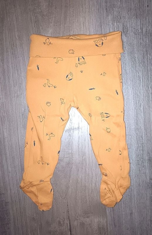 Legging à pieds chiens 9 mois
