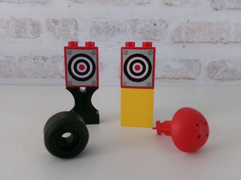 Missile et cible Lego Duplo
