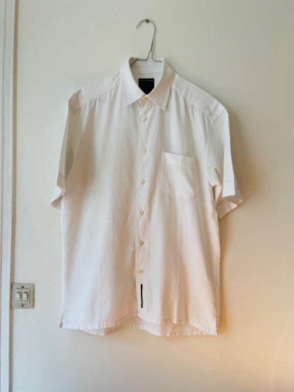 Chemise blanche à manches courtes Georges Rech