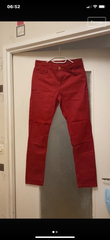 Pantalon rouge