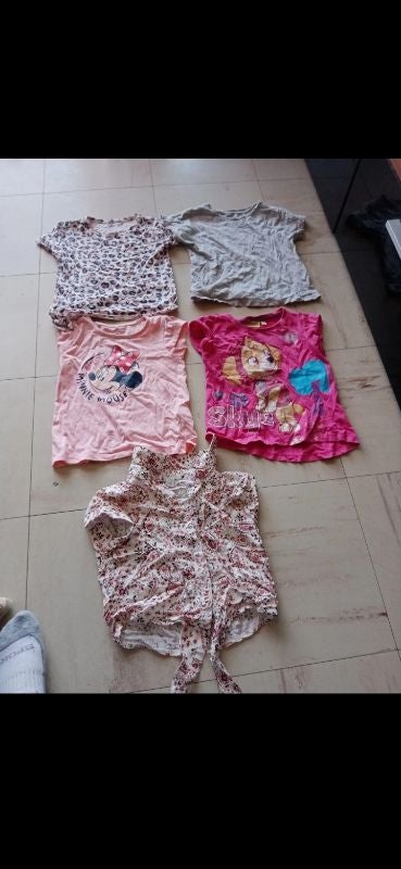 Lot t-shirts 4ans