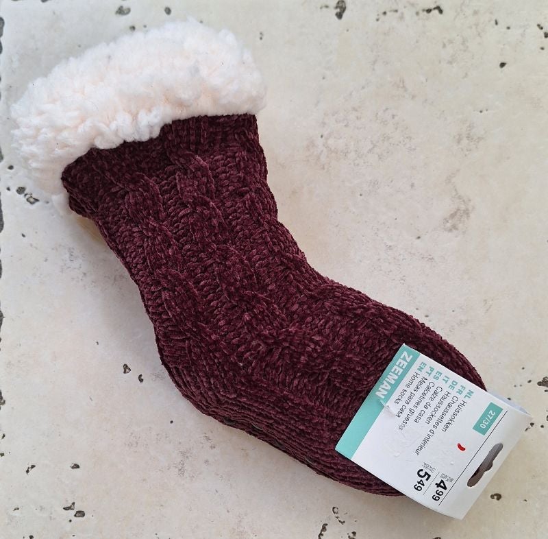 Chaussettes chaudes fourrure - 27/30 neuves